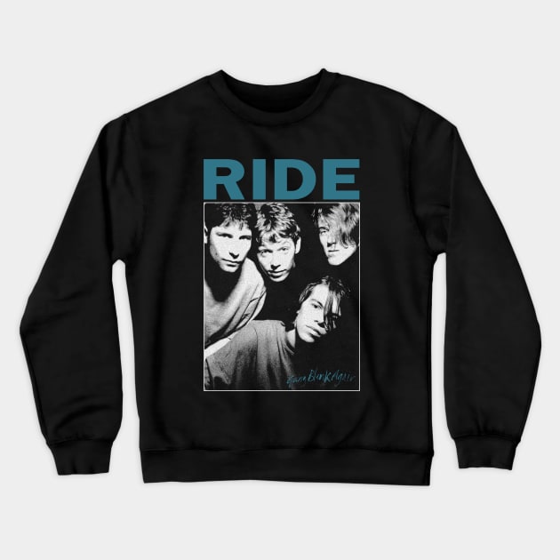 Shoegaze Band Britpop Ride Crewneck Sweatshirt by Moderate Rock